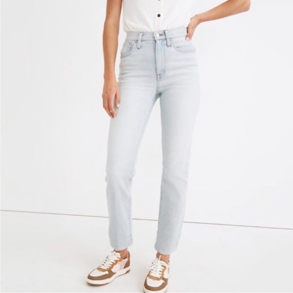 Madewell The Perfect Vintage Straight Fitzgerald Wash Jeans